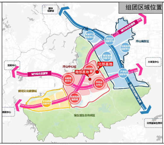 坪山区未来规划图图片