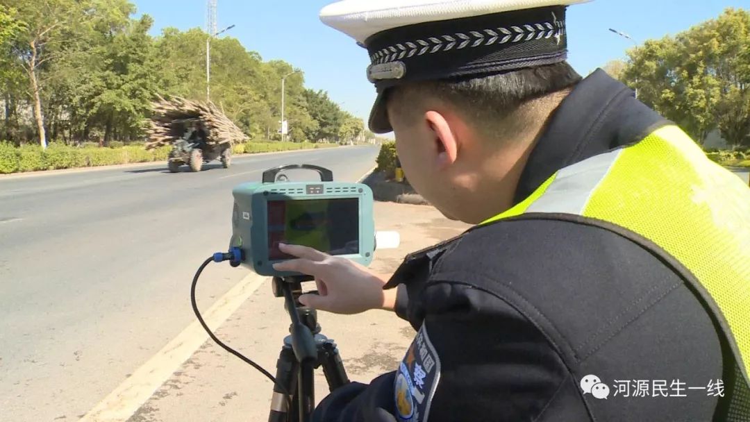 截至目前为止,市公安局交警支队利用 4g高清移动测速仪,现场查处超速