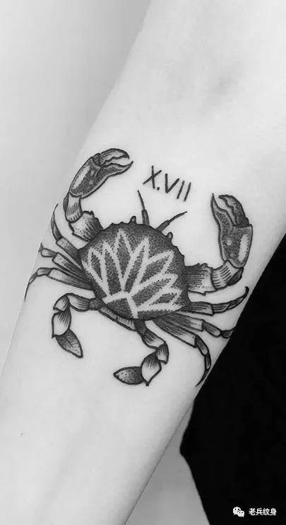 纹身素材——巨蟹座