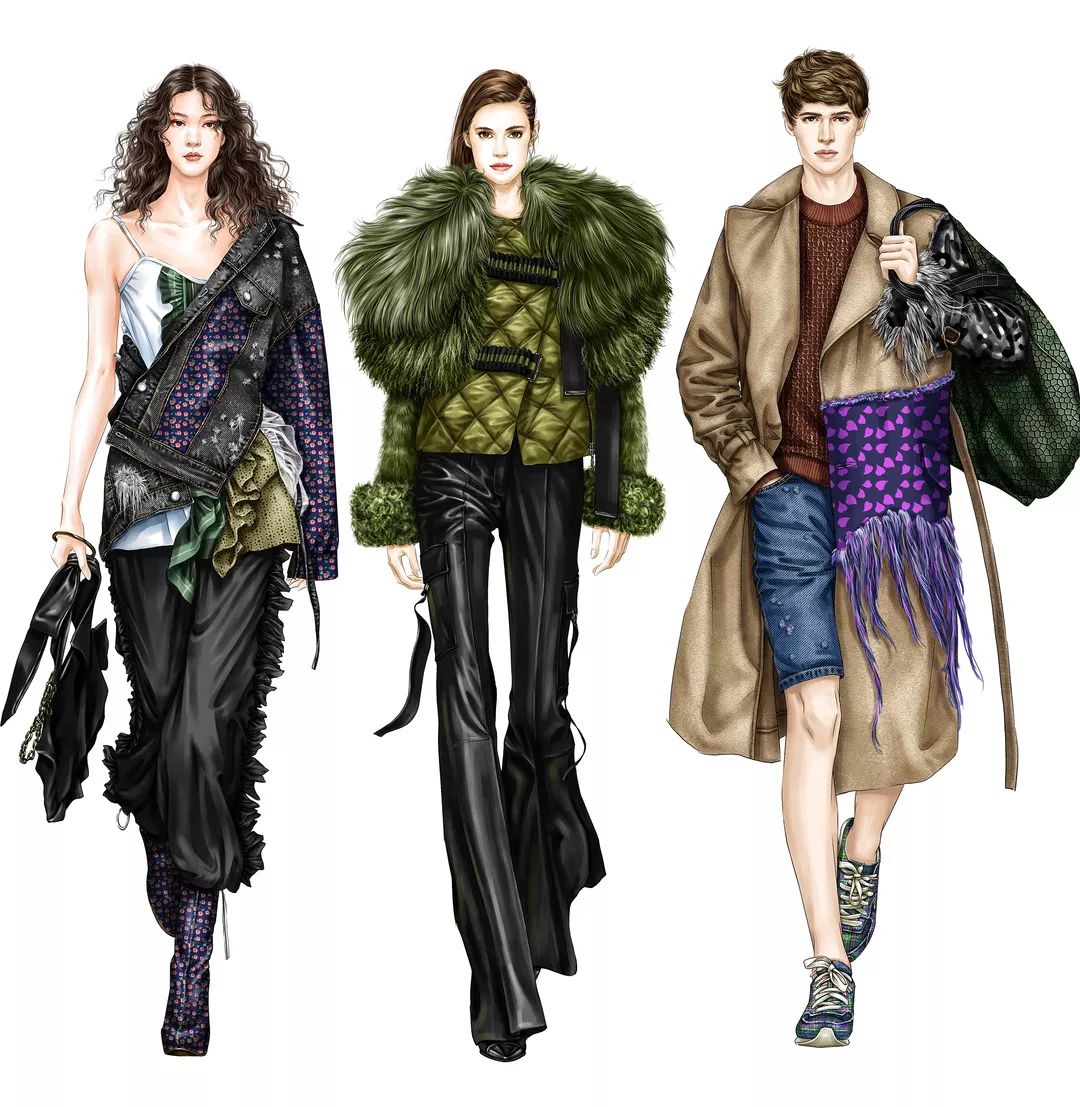 寒假班电脑服装效果图精品课程猛烈导师团手把手助你起飞北广杭西