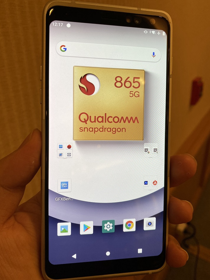 原创android最强处理器内定高通骁龙865安兔兔跑分曝光性能猛增