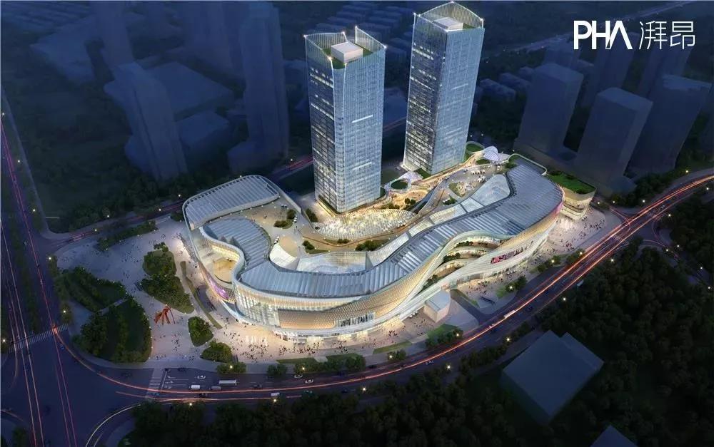 打造"城市自然共同体":重庆北中高端商业综合体光环购物公园设计