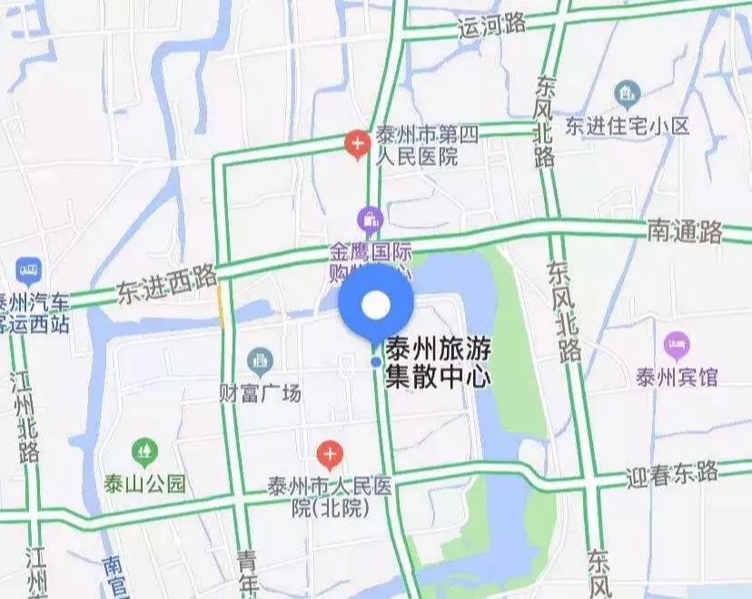 扬州泰州城市候机楼位于 把地图放大一点 它在这里 鼓楼北路西边 候