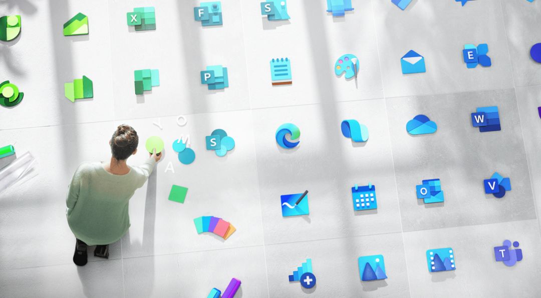 从win98说到win10，微软图标设计为何这样变化？_office