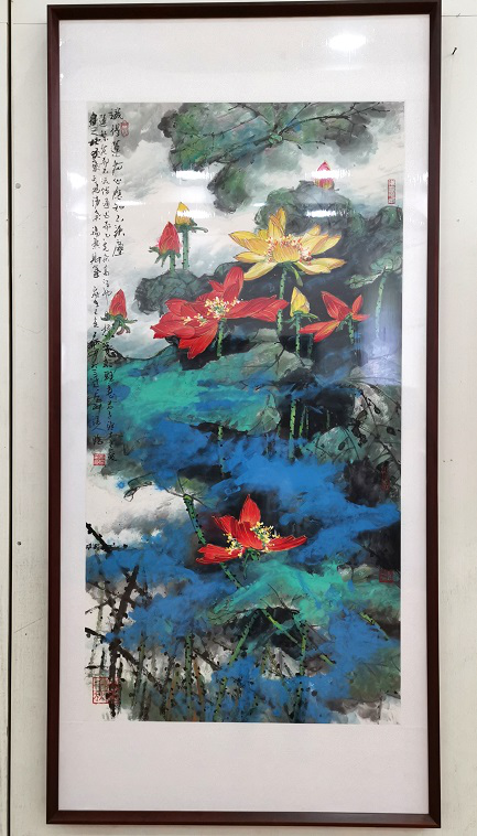 刘鸿洲花鸟画图片