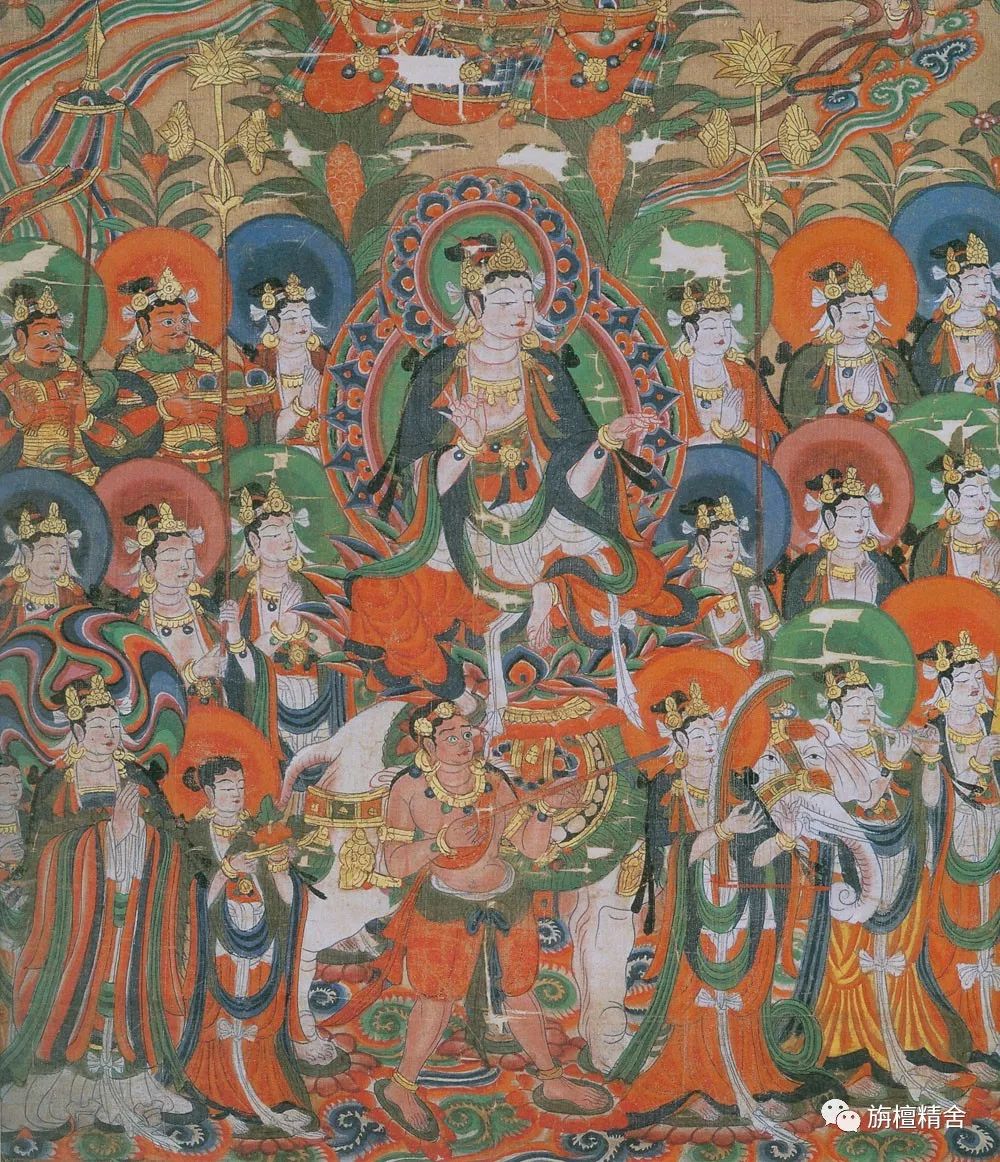 敦煌藏经洞《华严经十地品变相图》