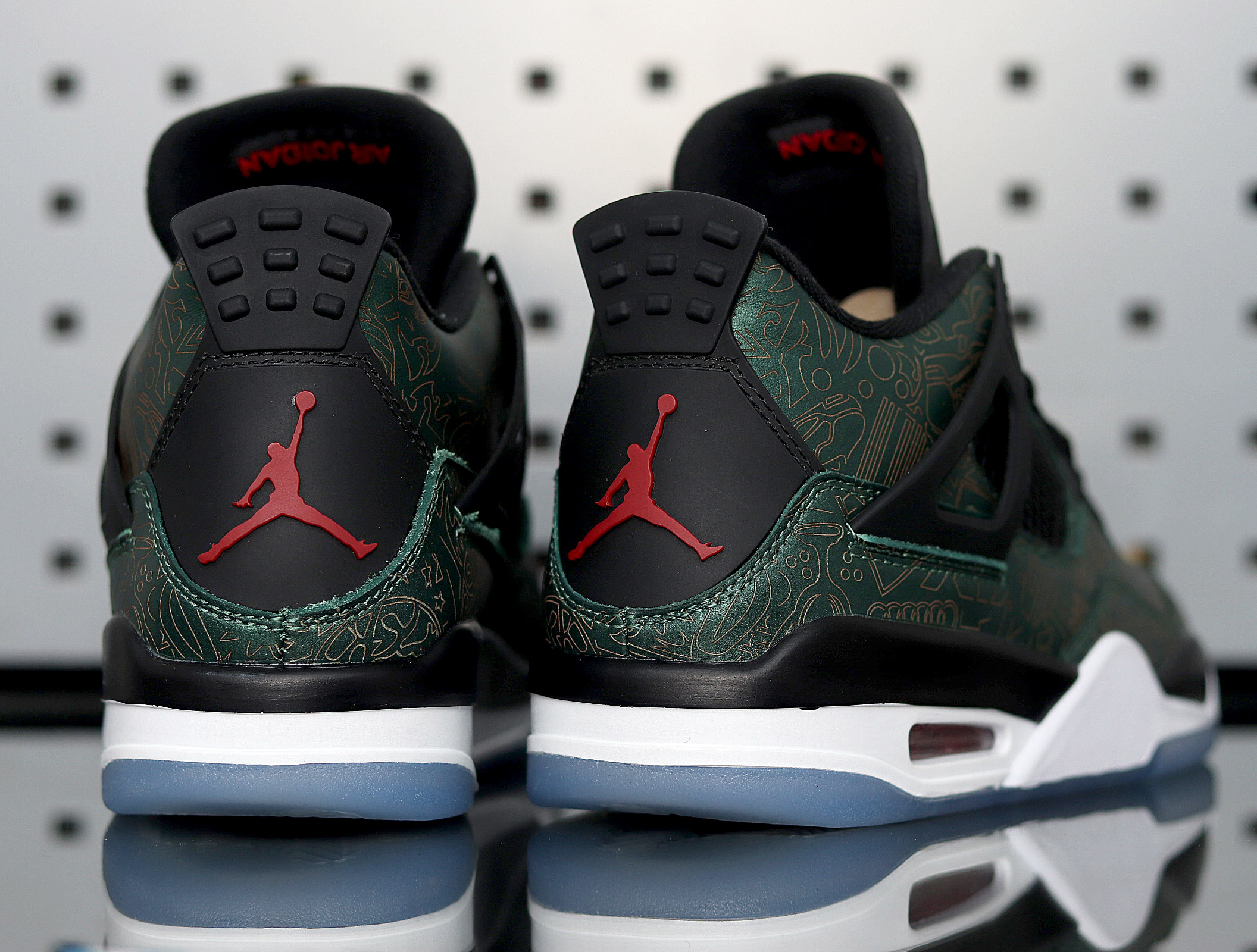 nike air jordan 4 "green laser"aj4 绿镭射