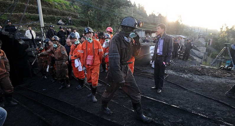 贵州晴隆县煤矿事故图片