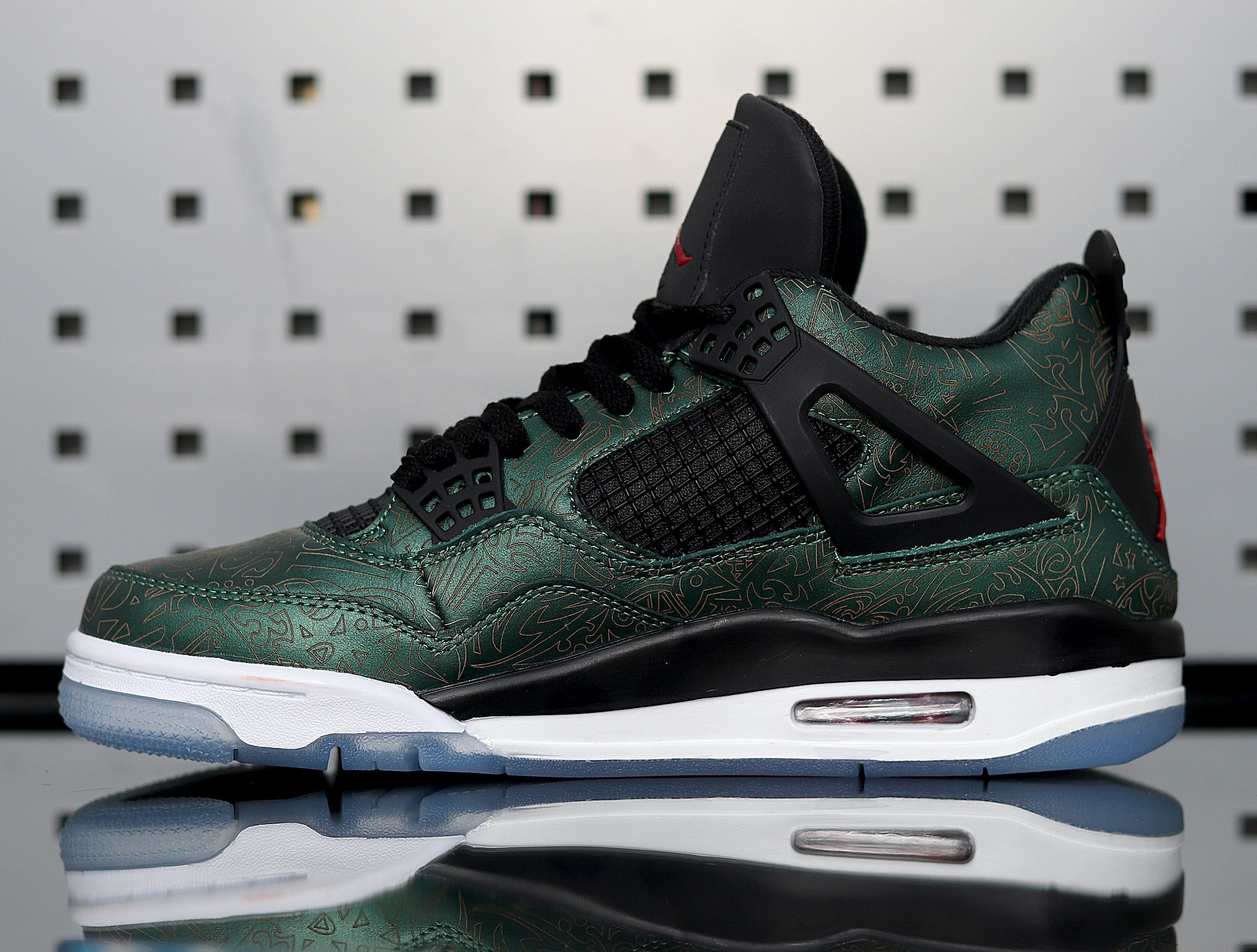 nike air jordan 4 "green laser"aj4 绿镭射