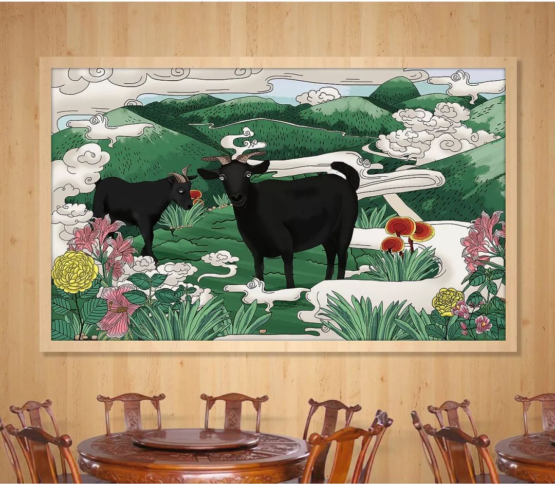 餐饮策划一只纯正口味的黑山羊