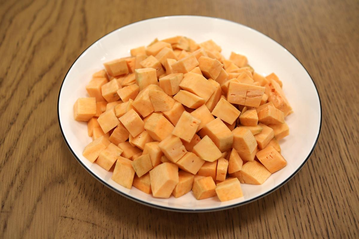 原创红薯米饭的正确解法老妈教的妙招真棒年年冬天都得吃上百斤