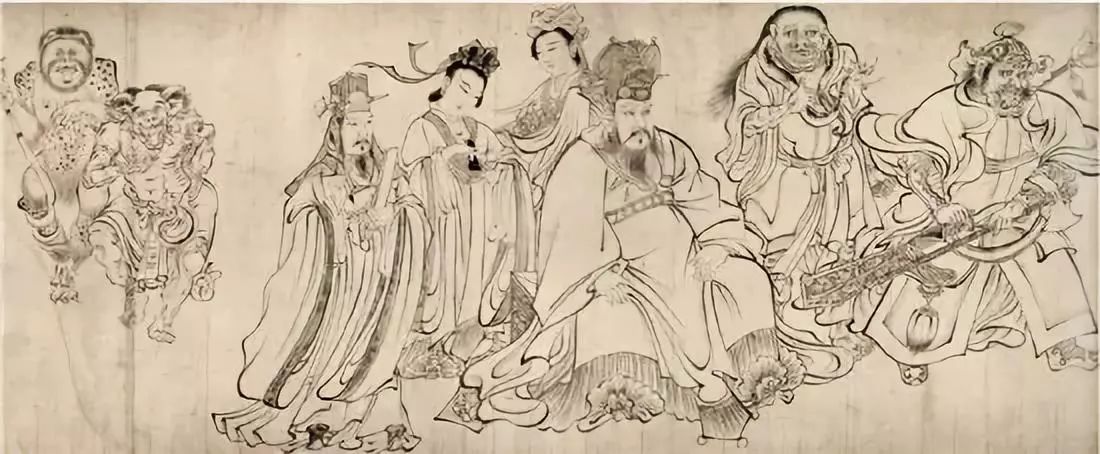 吴带当风,曹衣出水_曹仲达