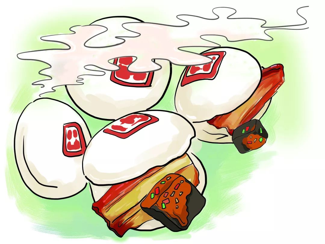 金华馒头扣肉宁波糯米汤圆闻名天下.