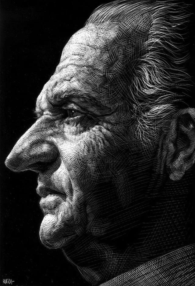 自学画画60年他用一支铅笔画出国家地理巨制大片