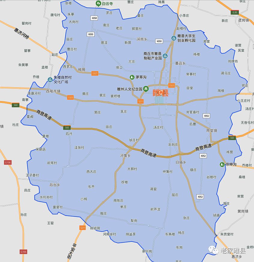 睢县城郊乡地图图片