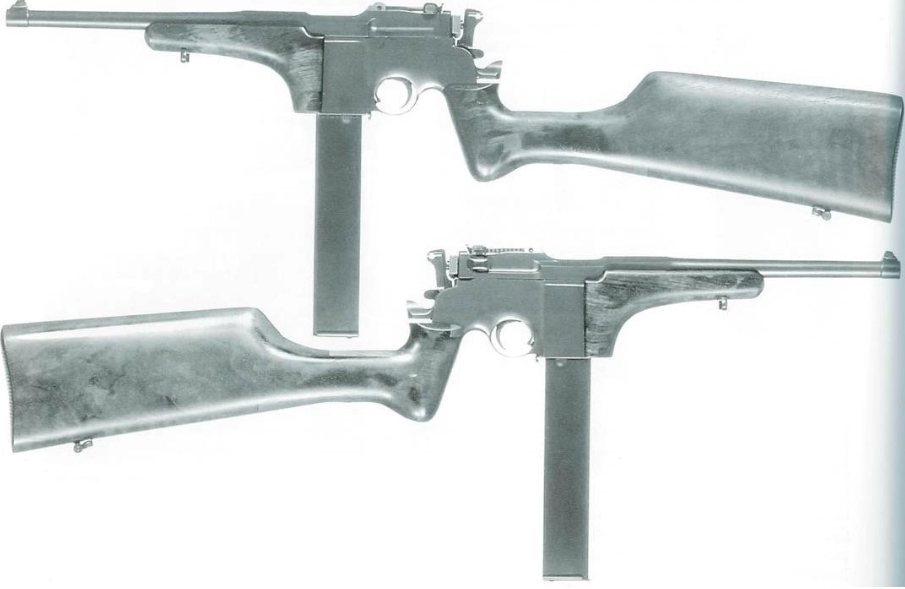 原创盒子炮的堑壕版一战中德军的毛瑟c96卡宾枪