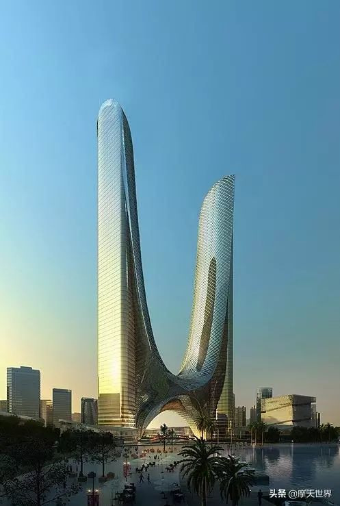 杭州之门,摩天地标!_建筑