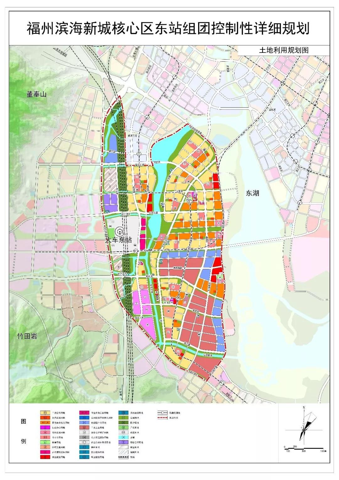 重磅滨海新城打造福州城市副中心六大组团规划出炉4平方公里