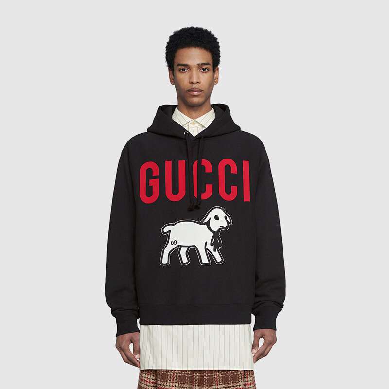 2020年新款gucci古驰卫衣连帽卫衣男女同款