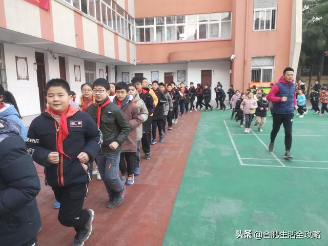 合肥市胜利路小学2019跑操让校园“热”起来(图9)