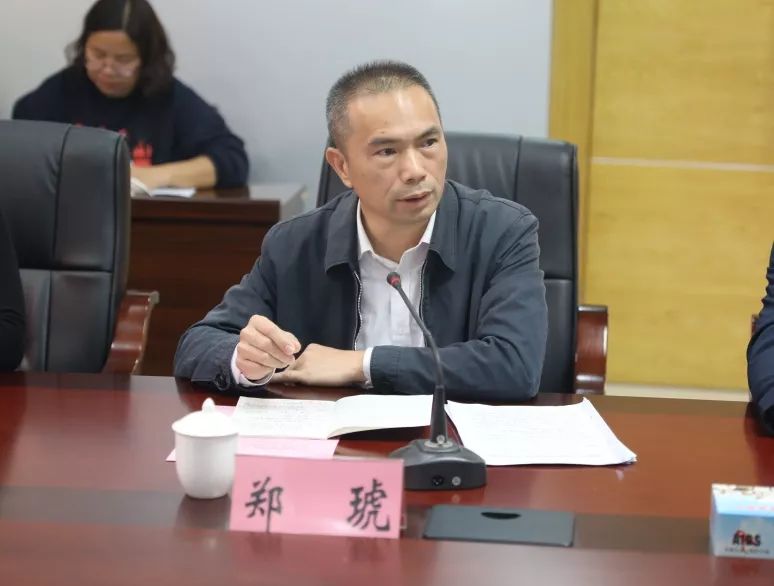 郑琥代表钦州市卫生健康委对调研组的到来表示由衷的