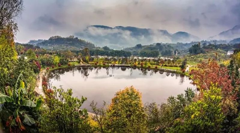 杜市太公山风景区图片