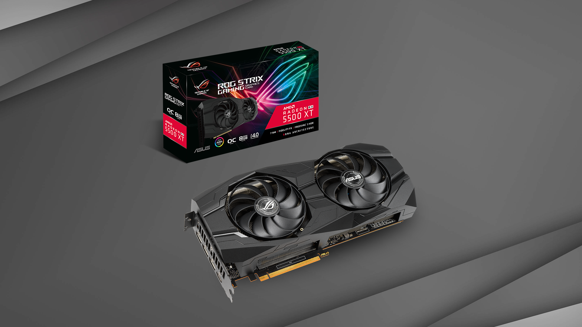 《华硕Radeon™RX 5500XT显卡上市 神力尽显耀5扬威》