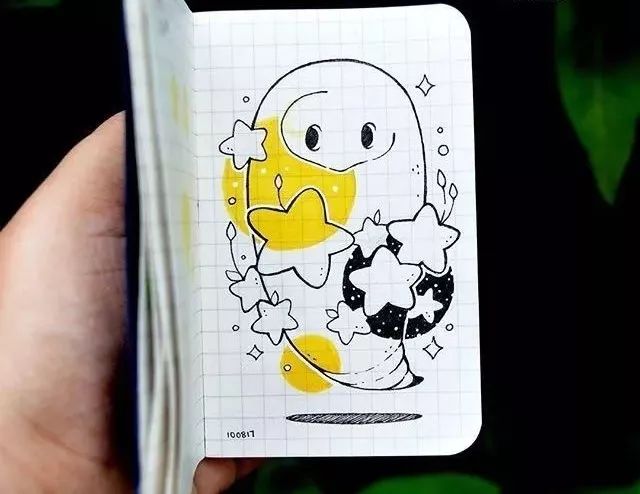 简单可爱的手绘手账画教你一学就会