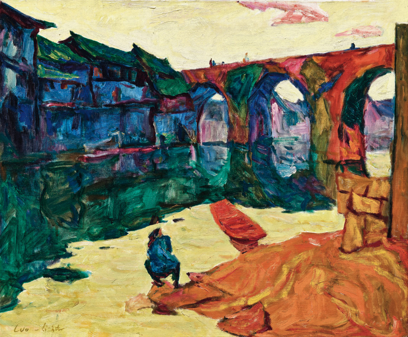 画家罗尔纯我不是大师只是一个老师