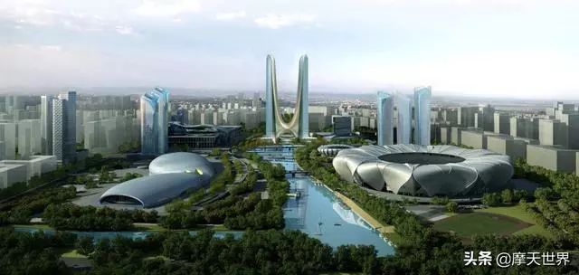 杭州之门,摩天地标!_建筑