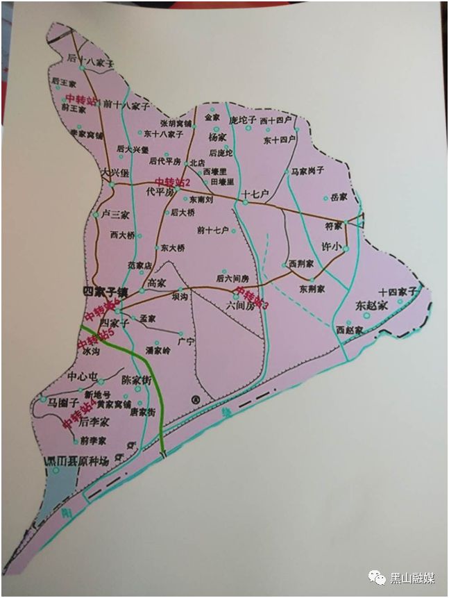黑山县各乡镇地图图片