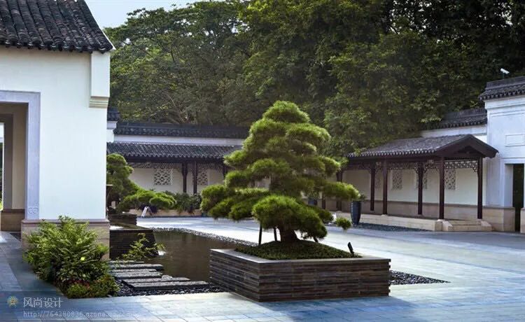 50个百看不厌的新中式庭院,带你感受东方生活意境!_院落