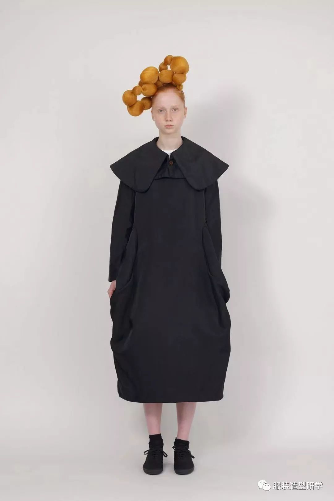 【基本款坦领款式延伸】坦领款式二完成图:2.