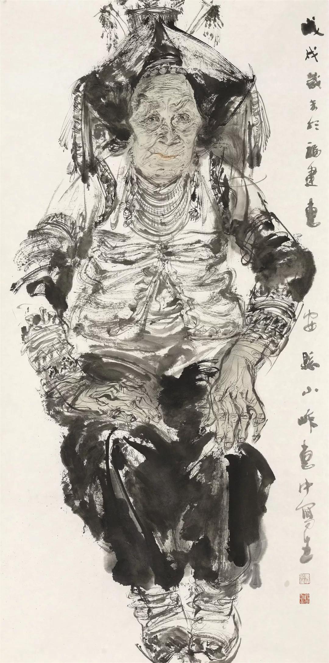 【砚边谈艺】任惠中:水墨人物画写生随感