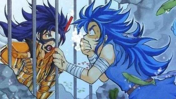 原创圣斗士撒加把加隆关在岩牢是否有致他死地的想法