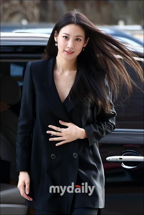 mdphoto韩国女艺人秀贤首尔出席品牌活动