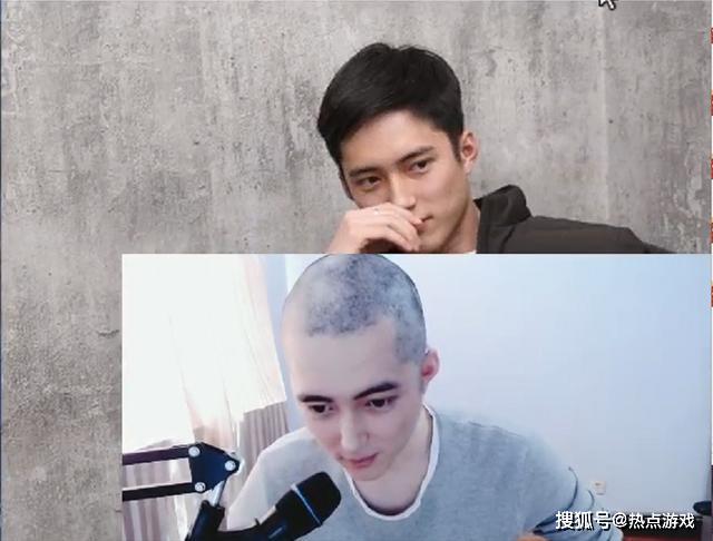 原创王者荣耀tony翰实力在线宠粉主播自己剃光头化身达摩更迷人