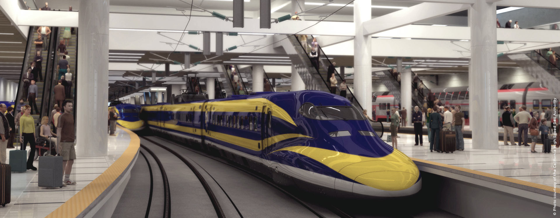 美国首条高铁:长度缩短78%,191公里预算867亿却要9年后才建完_加州