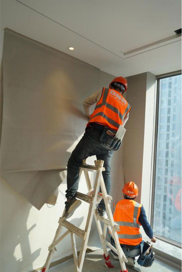 【嘉师傅故事】李旋:从家装到工装,我比以前更忙了!_施工