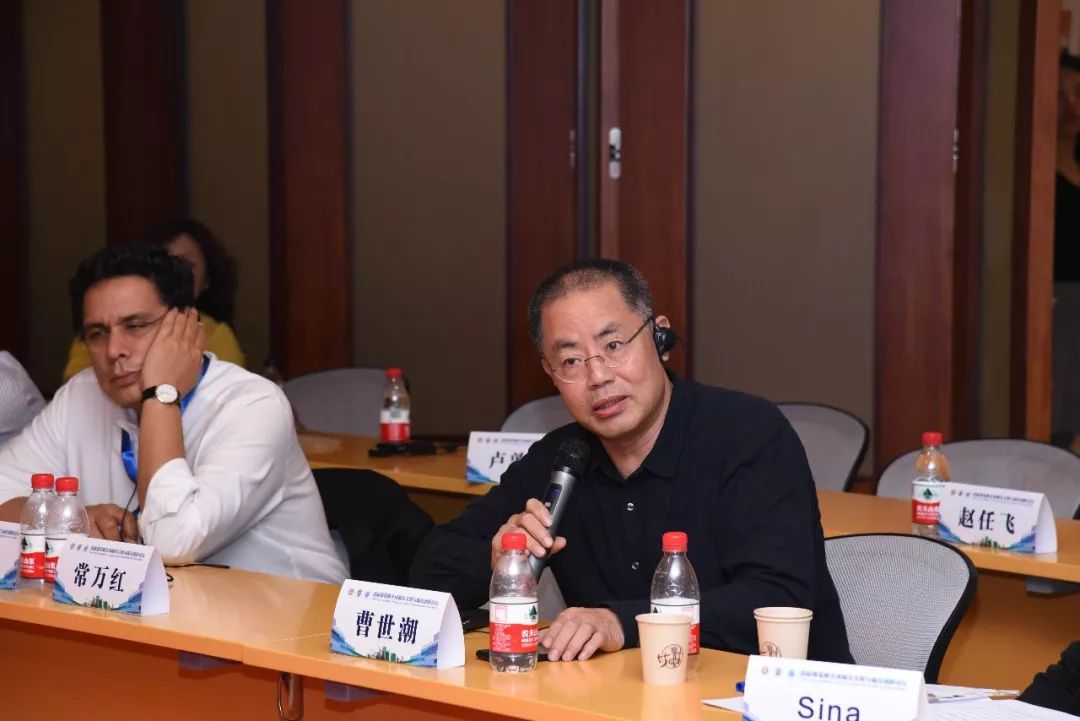 刘瑞旗董事长出席首届落笔峰全球城市文明与城市创新论坛