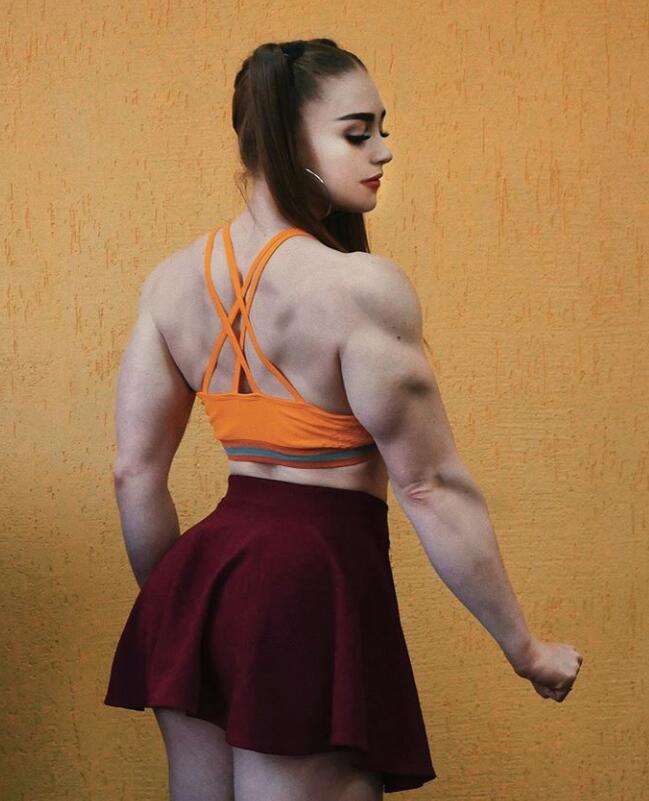 最强壮的女人肌肉图片
