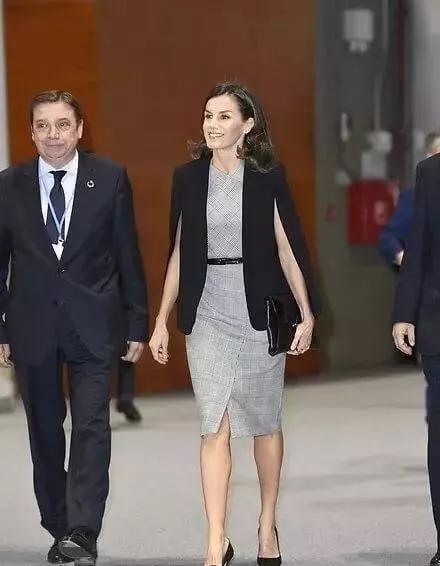 ortiz rocasolano参加会,蟒蛇纹半裙来自zara12月12日,卢森堡大王妃斯