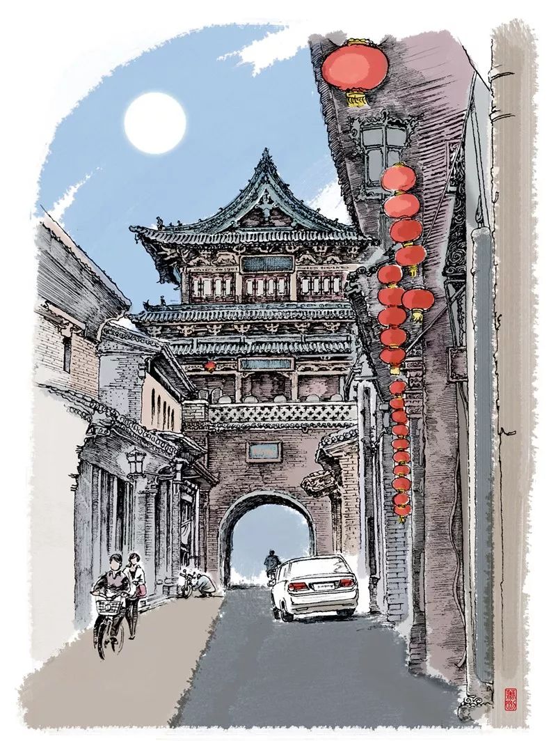 一支钢笔抢救出的古建文物