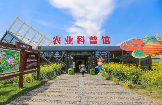 小镇建设了农业科普馆,开心大农场,水果采摘区,学生田间实验基地,火龙