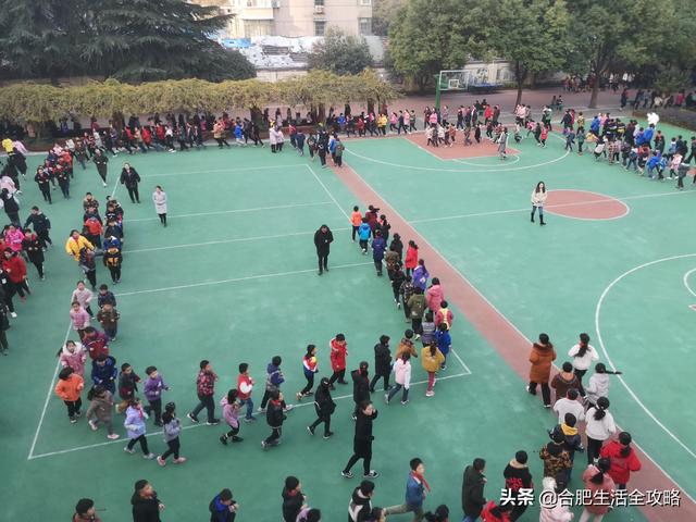 合肥市胜利路小学2019跑操让校园“热”起来(图7)