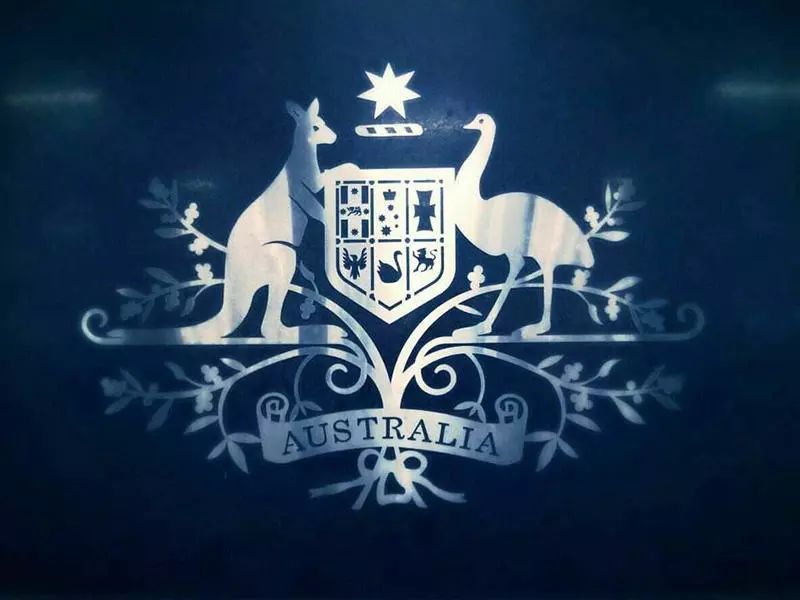 澳大利亚国徽 图案图片