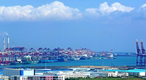 青岛前湾新港区