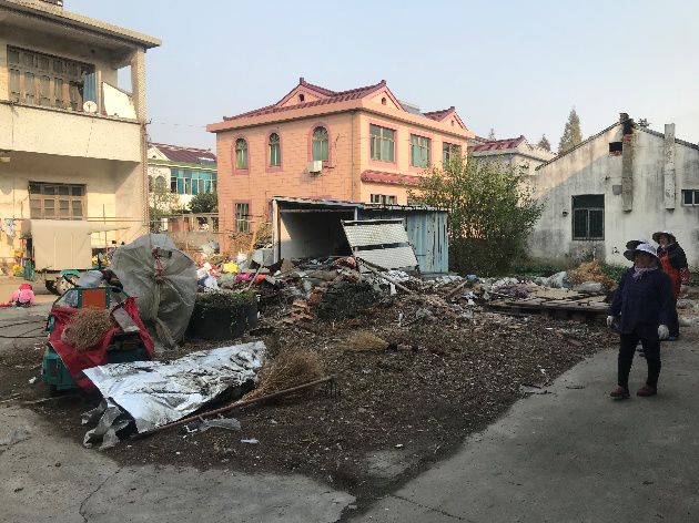 乱扔垃圾问题4鹅湖镇三新村陆更上墙面出新问题5东北塘街道正阳村钟巷