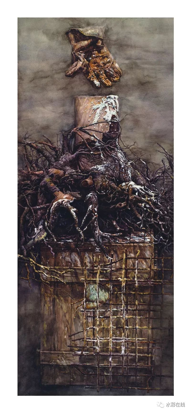 超越图像之外的表达——谈黄斌斌的水彩画创作_cmx