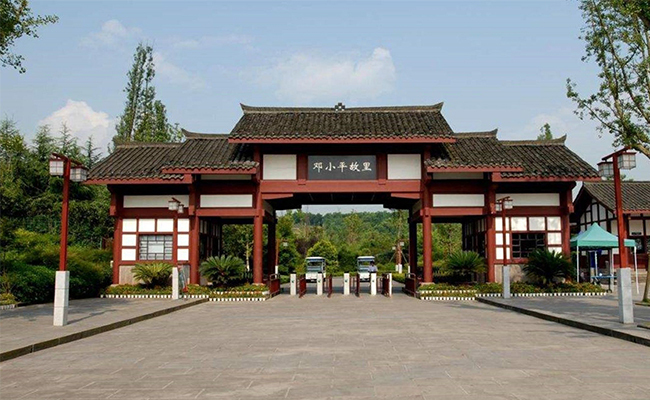 秒进秒出etc停车场落地四川广安5a级景区小平故里